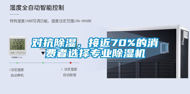 對抗除濕，接近70%的消費者選擇專業(yè)除濕機(jī)