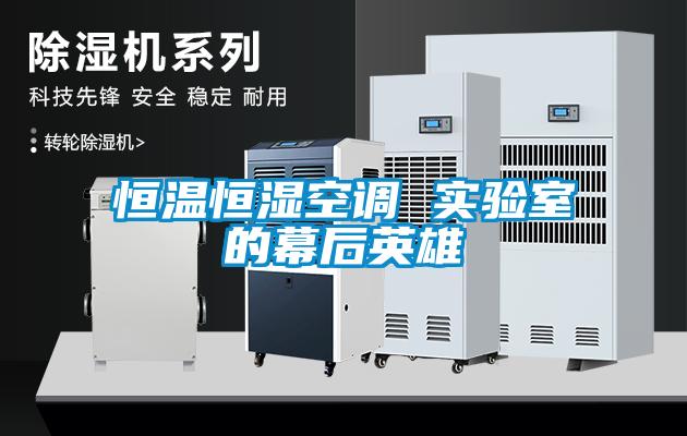 恒溫恒濕空調(diào) 實驗室的幕后英雄