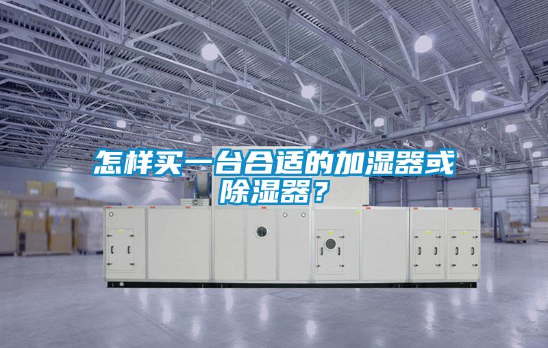 怎樣買一臺(tái)合適的加濕器或除濕器？