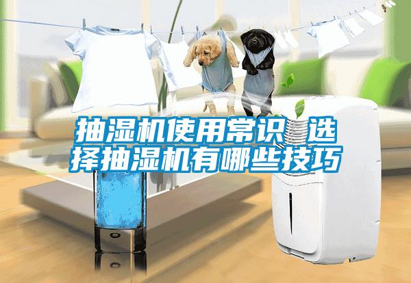 抽濕機(jī)使用常識(shí) 選擇抽濕機(jī)有哪些技巧