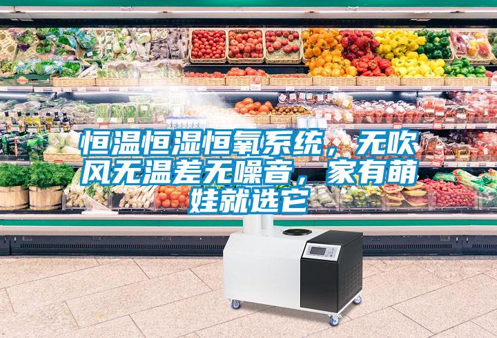 恒溫恒濕恒氧系統(tǒng)，無(wú)吹風(fēng)無(wú)溫差無(wú)噪音，家有萌娃就選它