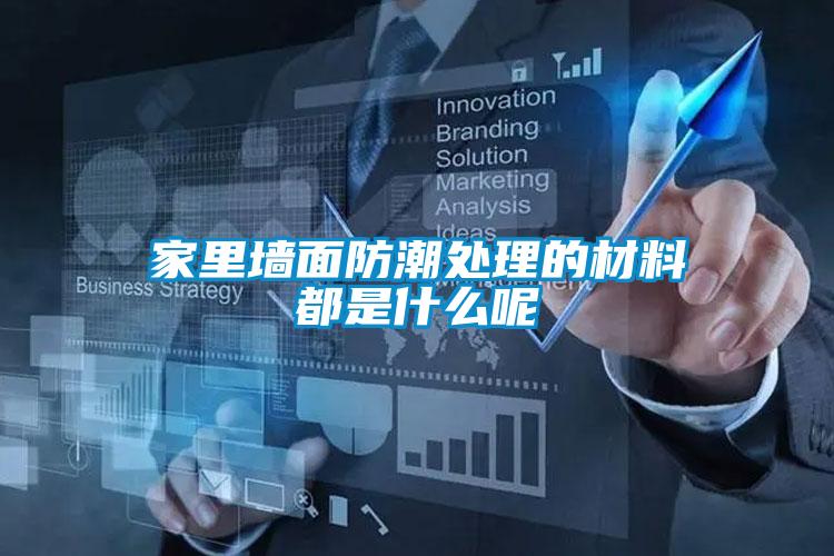 家里墻面防潮處理的材料都是什么呢