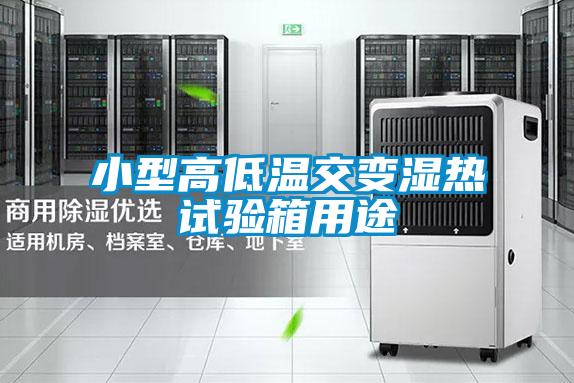 小型高低溫交變濕熱試驗箱用途