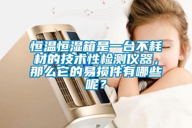 恒溫恒濕箱是一臺(tái)不耗材的技術(shù)性檢測(cè)儀器，那么它的易損件有哪些呢？