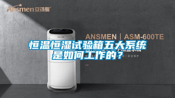 恒溫恒濕試驗箱五大系統(tǒng)是如何工作的？