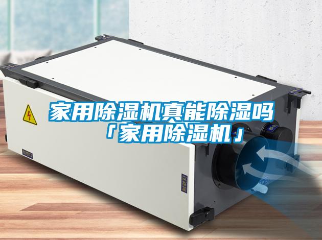 家用除濕機真能除濕嗎 「家用除濕機」