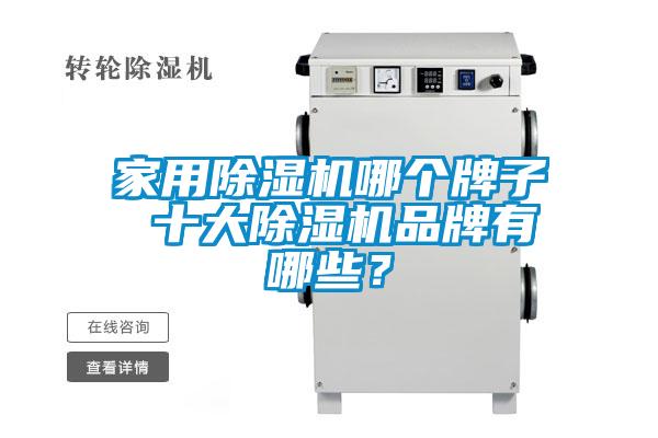家用除濕機(jī)哪個(gè)牌子 十大除濕機(jī)品牌有哪些？