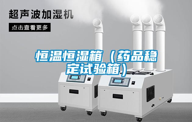 恒溫恒濕箱（藥品穩(wěn)定試驗(yàn)箱）