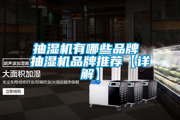 抽濕機(jī)有哪些品牌 抽濕機(jī)品牌推薦【詳解】