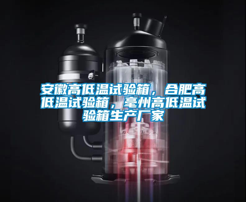 安徽高低溫試驗箱，合肥高低溫試驗箱，毫州高低溫試驗箱生產(chǎn)廠家
