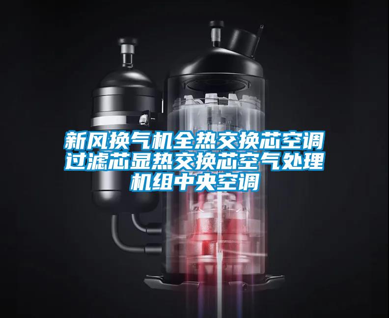 新風換氣機全熱交換芯空調(diào)過濾芯顯熱交換芯空氣處理機組中央空調(diào)