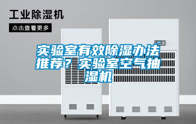 實(shí)驗(yàn)室有效除濕辦法推薦？實(shí)驗(yàn)室空氣抽濕機(jī)