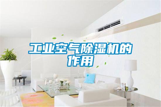 工業(yè)空氣除濕機(jī)的作用