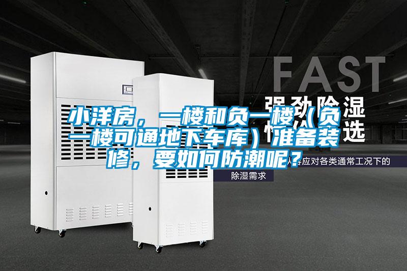 小洋房，一樓和負(fù)一樓（負(fù)一樓可通地下車庫）準(zhǔn)備裝修，要如何防潮呢？