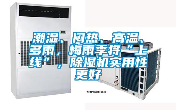 潮濕、悶熱、高溫、多雨，梅雨季將“上線”，除濕機(jī)實用性更好