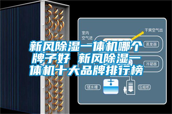 新風除濕一體機哪個牌子好 新風除濕一體機十大品牌排行榜