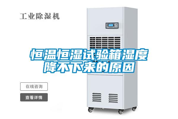 恒溫恒濕試驗(yàn)箱濕度降不下來的原因