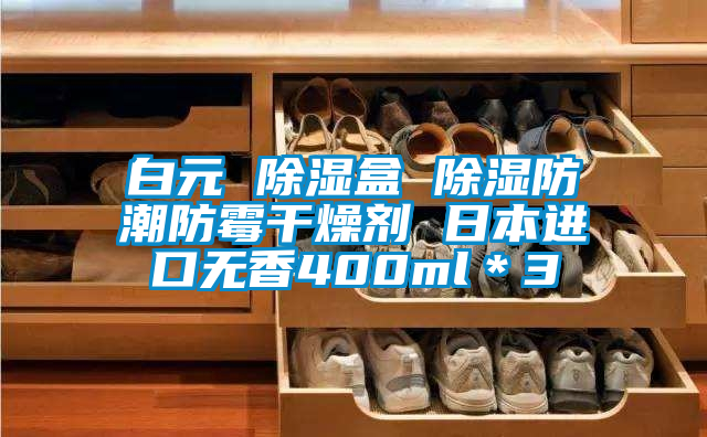 白元 除濕盒 除濕防潮防霉干燥劑 日本進(jìn)口無香400ml＊3