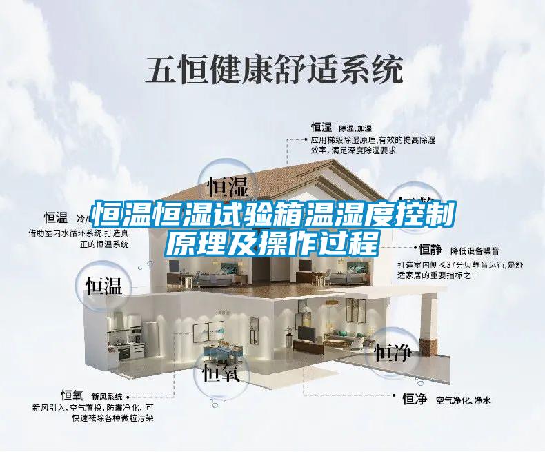 恒溫恒濕試驗箱溫濕度控制原理及操作過程