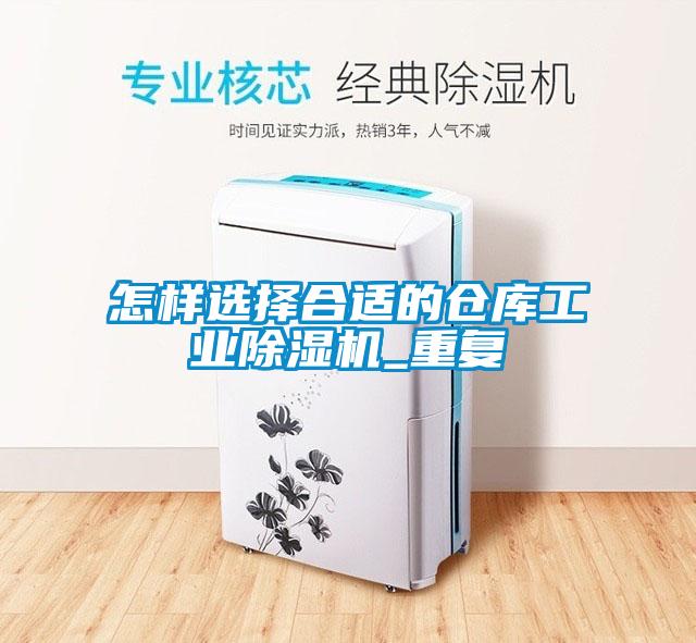 怎樣選擇合適的倉(cāng)庫(kù)工業(yè)除濕機(jī)_重復(fù)