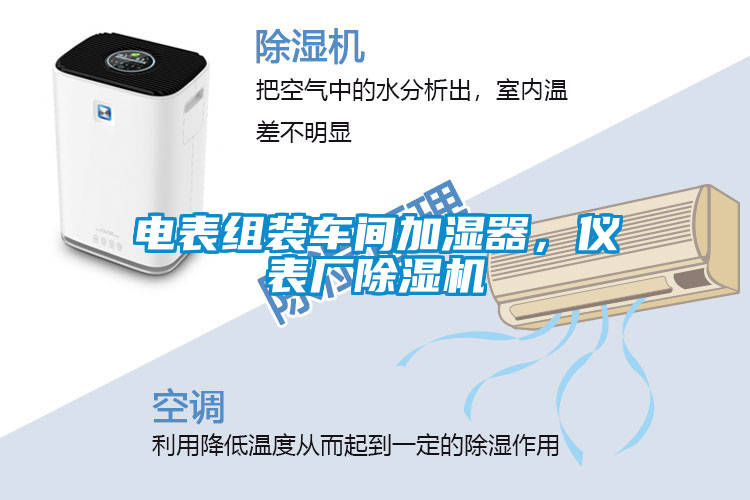 電表組裝車間加濕器，儀表廠除濕機(jī)