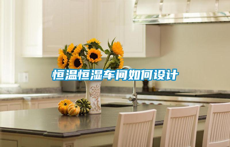 恒溫恒濕車間如何設(shè)計(jì)