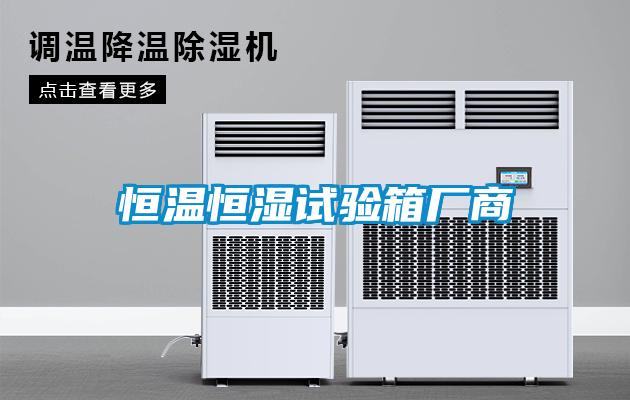 恒溫恒濕試驗(yàn)箱廠商
