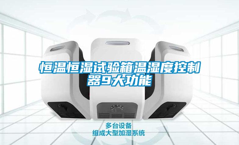 恒溫恒濕試驗箱溫濕度控制器9大功能