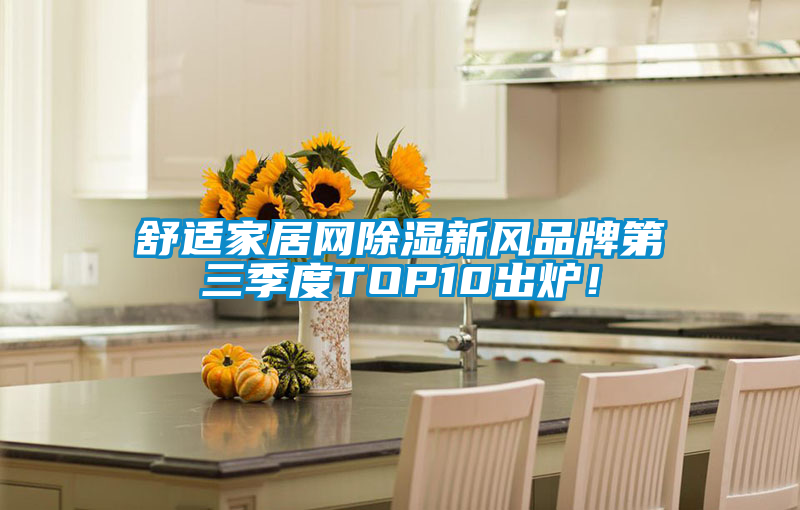 舒適家居網(wǎng)除濕新風(fēng)品牌第三季度TOP10出爐！