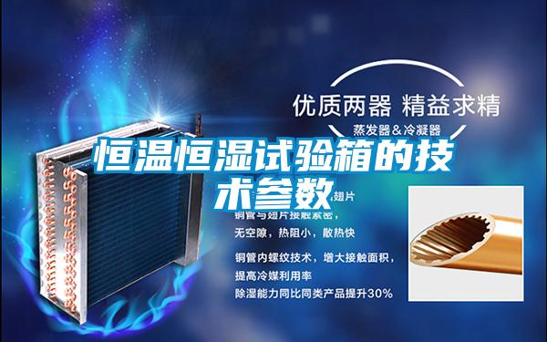 恒溫恒濕試驗箱的技術(shù)參數(shù)