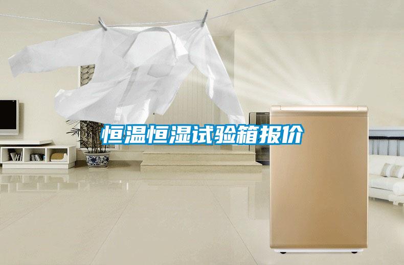 恒溫恒濕試驗(yàn)箱報(bào)價
