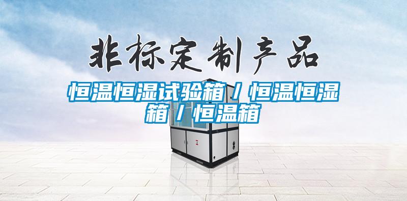 恒溫恒濕試驗箱／恒溫恒濕箱／恒溫箱
