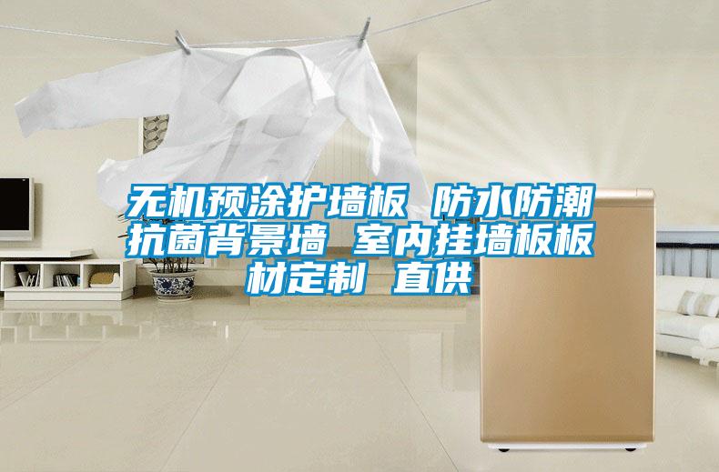 無(wú)機(jī)預(yù)涂護(hù)墻板 防水防潮抗菌背景墻 室內(nèi)掛墻板板材定制 直供