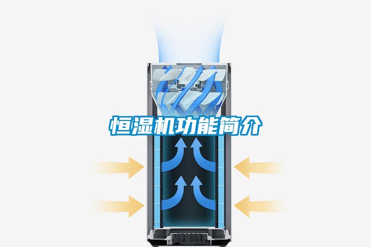 恒濕機(jī)功能簡介
