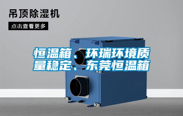 恒溫箱、環(huán)瑞環(huán)境質(zhì)量穩(wěn)定、東莞恒溫箱