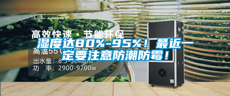 濕度達(dá)80%-95%！最近一定要注意防潮防霉！