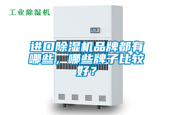進口除濕機品牌都有哪些，哪些牌子比較好？