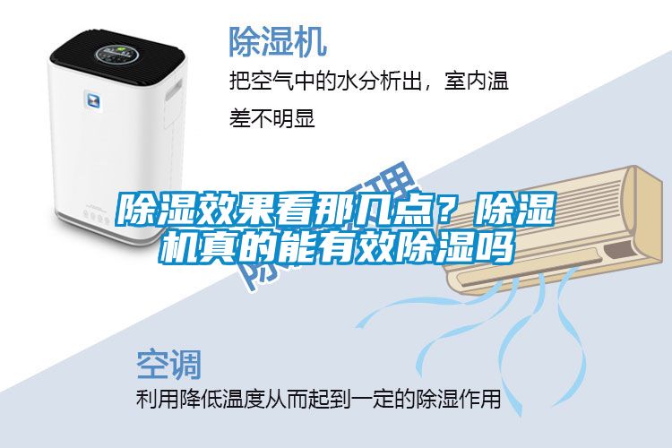 除濕效果看那幾點？除濕機真的能有效除濕嗎