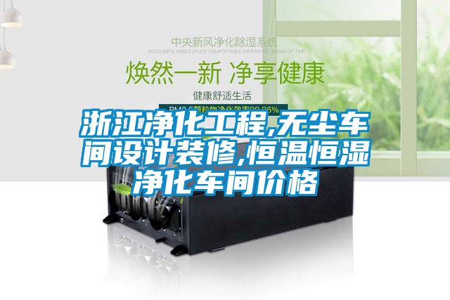 浙江凈化工程,無塵車間設(shè)計(jì)裝修,恒溫恒濕凈化車間價(jià)格