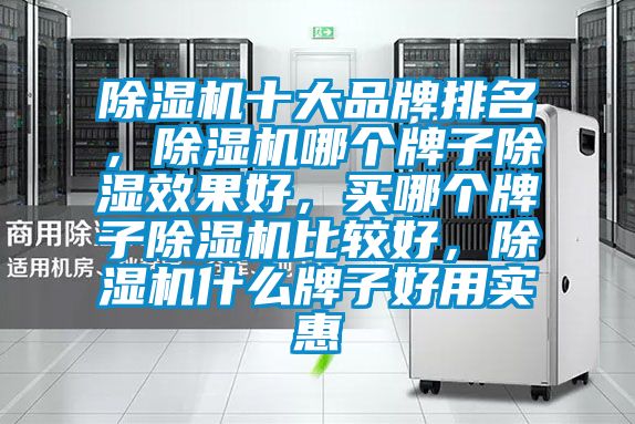 除濕機十大品牌排名，除濕機哪個牌子除濕效果好，買哪個牌子除濕機比較好，除濕機什么牌子好用實惠