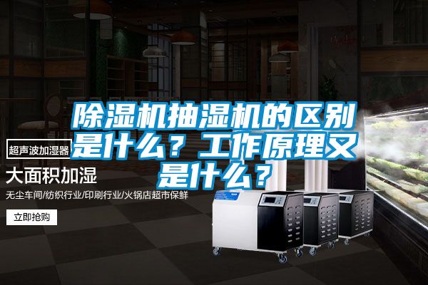 除濕機抽濕機的區(qū)別是什么？工作原理又是什么？