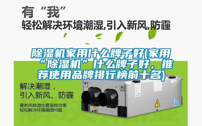 除濕機(jī)家用什么牌子好(家用“除濕機(jī)”什么牌子好，推薦使用品牌排行榜前十名)