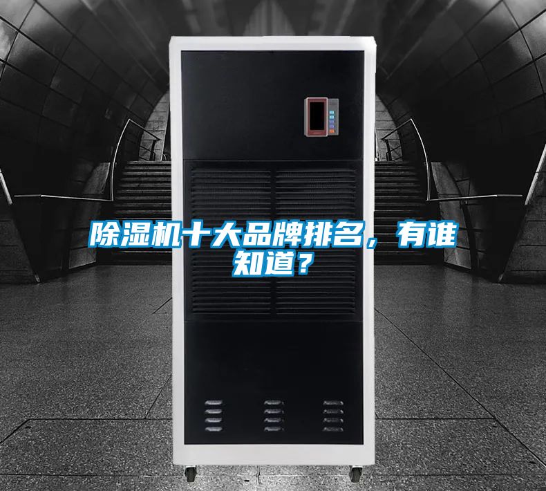除濕機十大品牌排名，有誰知道？