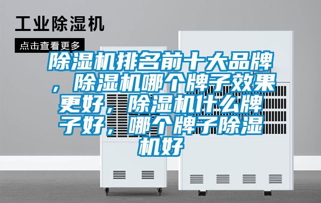 除濕機排名前十大品牌，除濕機哪個牌子效果更好，除濕機什么牌子好，哪個牌子除濕機好