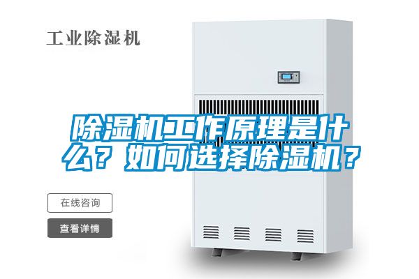 除濕機(jī)工作原理是什么？如何選擇除濕機(jī)？