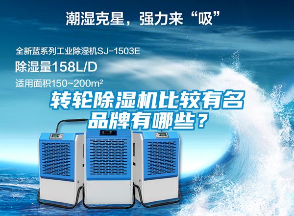 轉(zhuǎn)輪除濕機(jī)比較有名品牌有哪些？