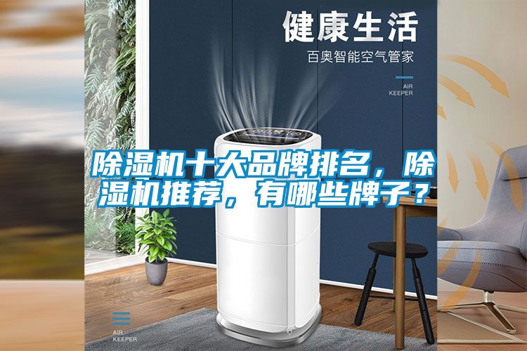 除濕機十大品牌排名，除濕機推薦，有哪些牌子？