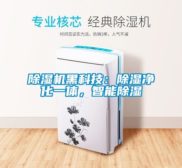 除濕機(jī)黑科技：除濕凈化一體，智能除濕