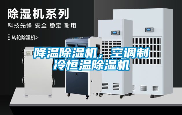 降溫除濕機，空調制冷恒溫除濕機